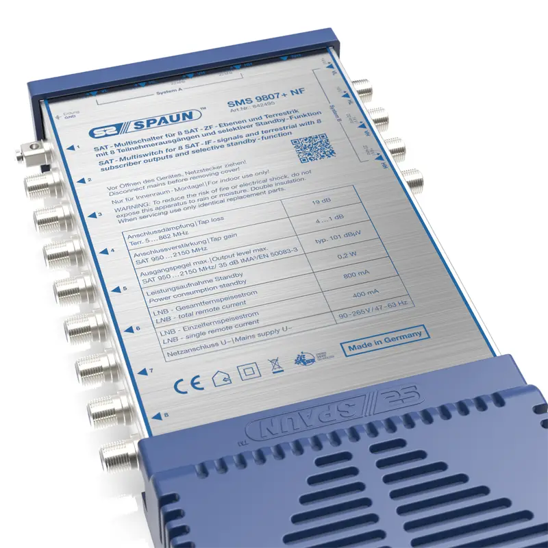 SPAUN SMS-9807+-NF - Multischalter SPAUN SMS-9807+-NF - Multischalter