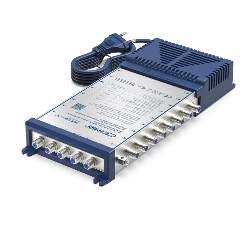 Spaun SMS 51607+ NF Multischalter – isometrische Vorderansicht SPAUN SMS-51607+-NF - Multischalter