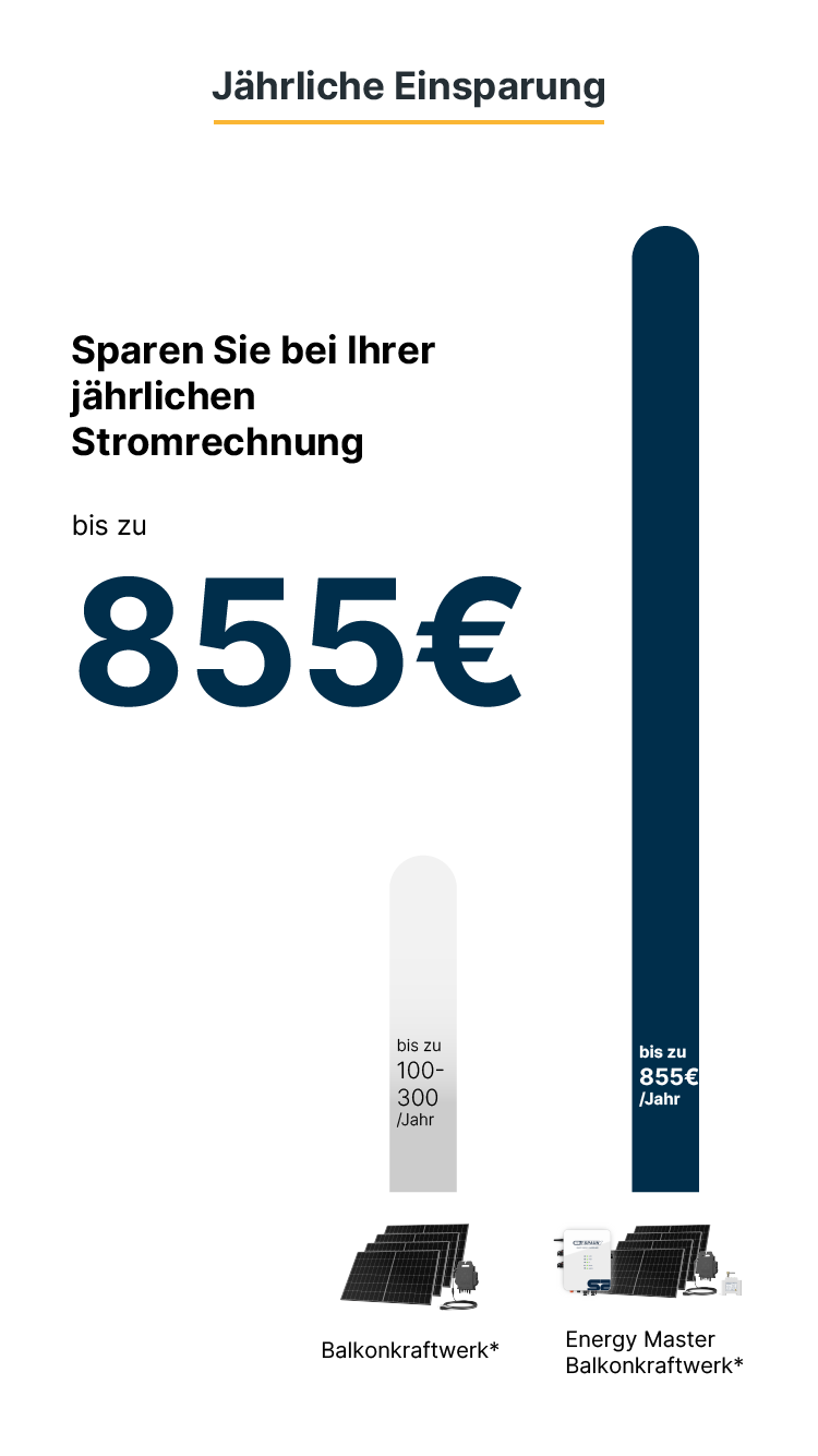 Jährliche Einsparung Jährliche Einsparung