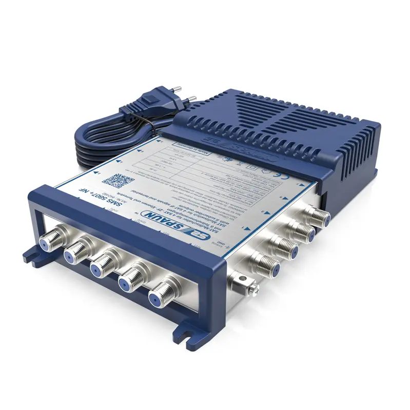 Spaun SMS 07+ Series – isometrische Vorderansicht SPAUN SMS-5807+-NF - Multischalter