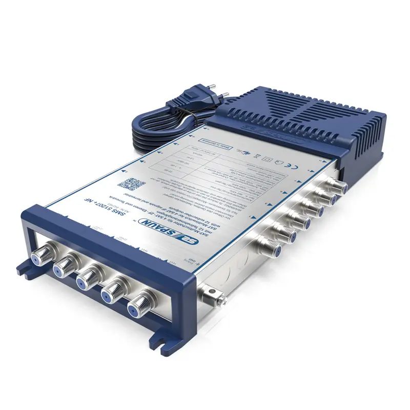 Spaun SMS 51207+ NF Multischalter – isometrische Vorderansicht SPAUN SMS-51207+-NF - Multischalter